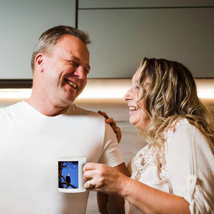 3dRose - Wholesale Coffee Mug - 3dRose, Washington, Methow Valley. Immature Bald Eagle - NA02 WSU0008 - William Sutton, Mug10