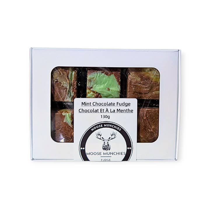 Moose Munchies Candy Co - Wholesale Fudge - Mint Chocolate Fudge 2