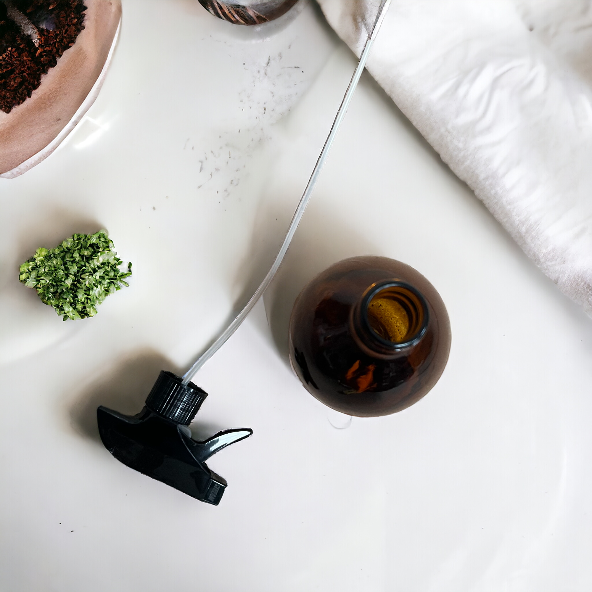 Cherish Planet – wholesale Spray bottle – Amber Glass Reusable Spray Bottle - 500ml2