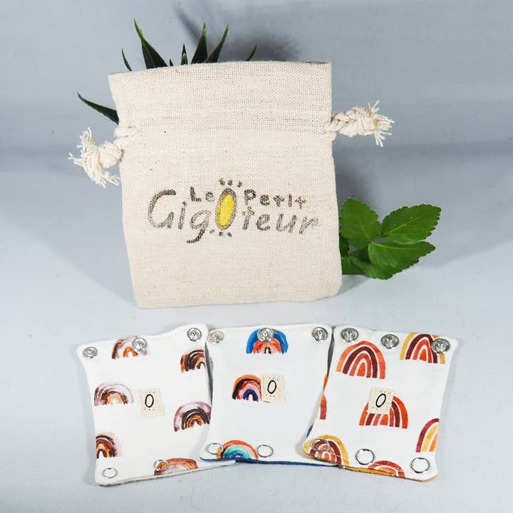 Set mit 3 Körperverlängerungen für Babyschlafanzüge für den Großhandel von Le Petit Gigoteur