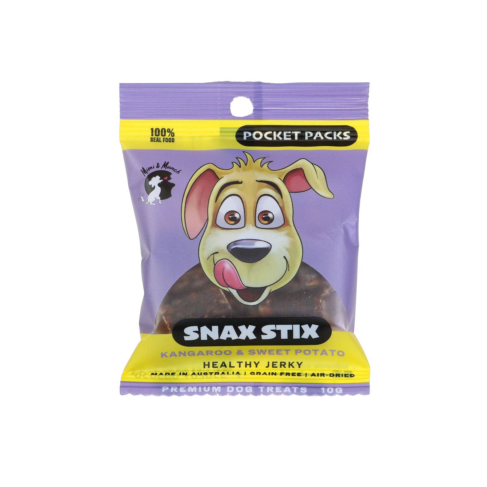 Mimi & Munch - Wholesale Pet Treats - Dog - Mimi & Munch Snax Stix Natural Dog Jerky Pocket Packs 0