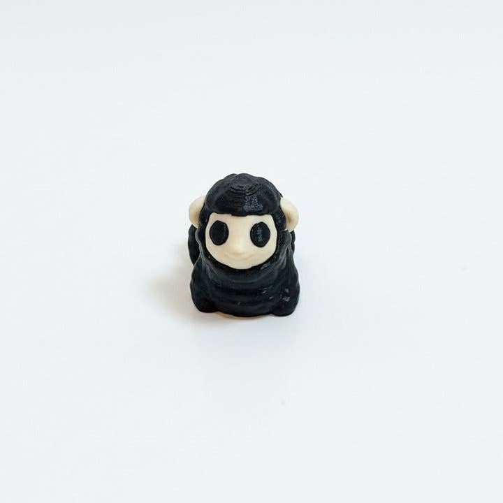 Sheep (Black) • Mini 3D Printed Articulated Animal • Flexi Animals for wholesale by Lorianne Kol
