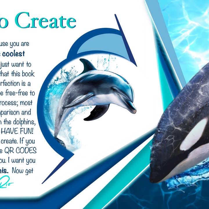 Love Kathleen Productions – Engroshandel Malebog - Børn og baby – Coloring Passport Dolphin Edition 1 Alder 5-1253