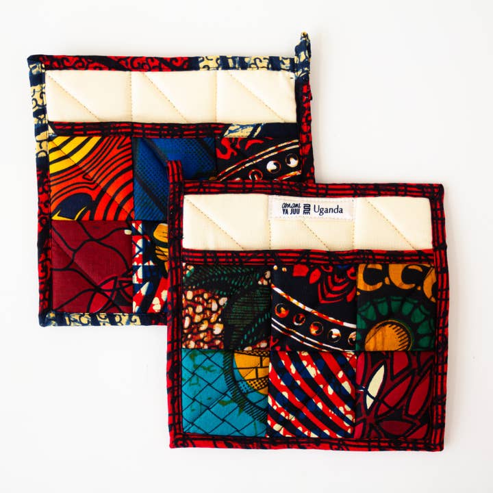 Original Patch Pot Holders for wholesale by Amani ya Juu