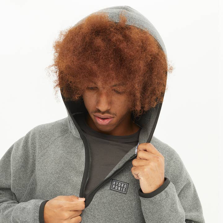 Hydroponic - Wholesale Hoodie - Men's - Echo Hd 01- Grey/Black3