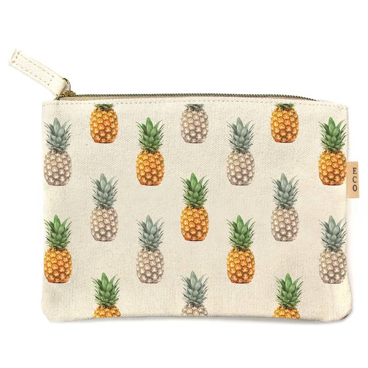 Fashion City - Wholesale Pouch – Women’s - Multi Images Cotton Canvas Eco Pouch Bags3