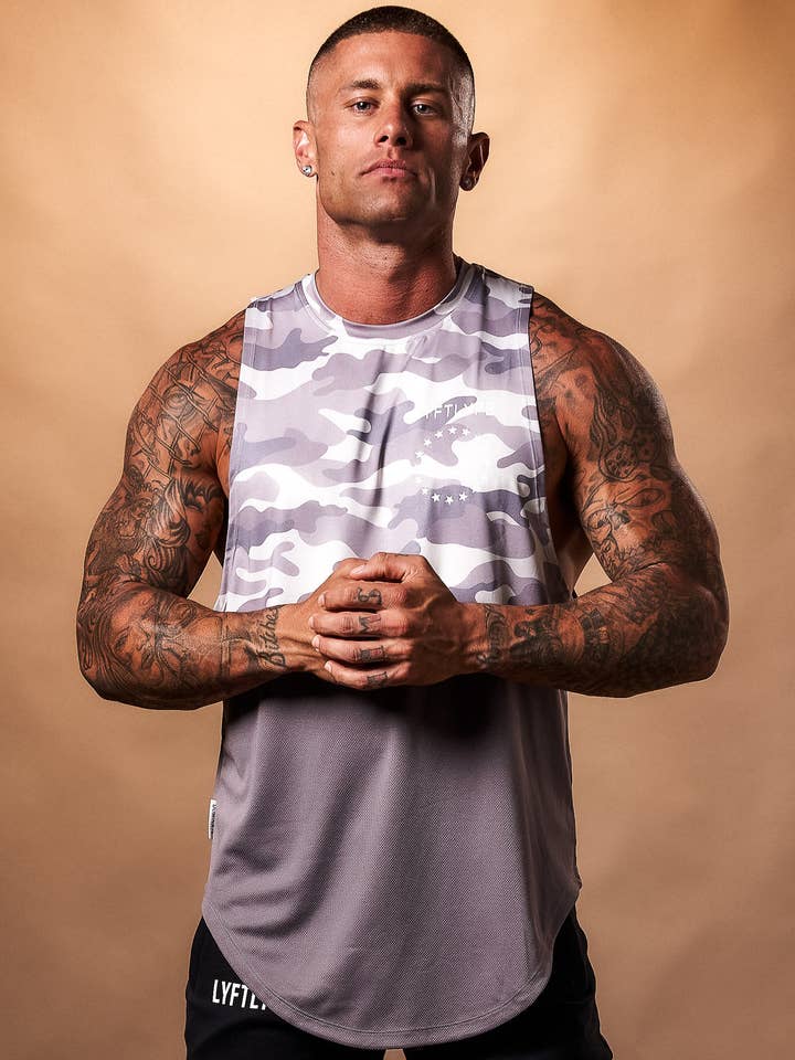 Command Men's Cut Sleeve for wholesale by Lyftlyfe Apparel