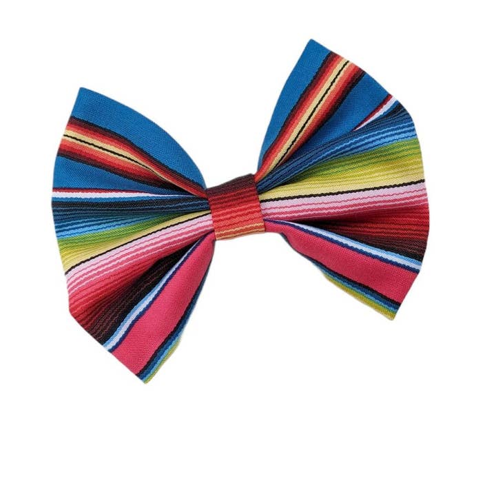 O'dessa's Closet & More - Vente Nœud pour cheveux – enfant - Serape Noeud - Serape Cotton Noeud - Serape Girls Bows - Mexicain