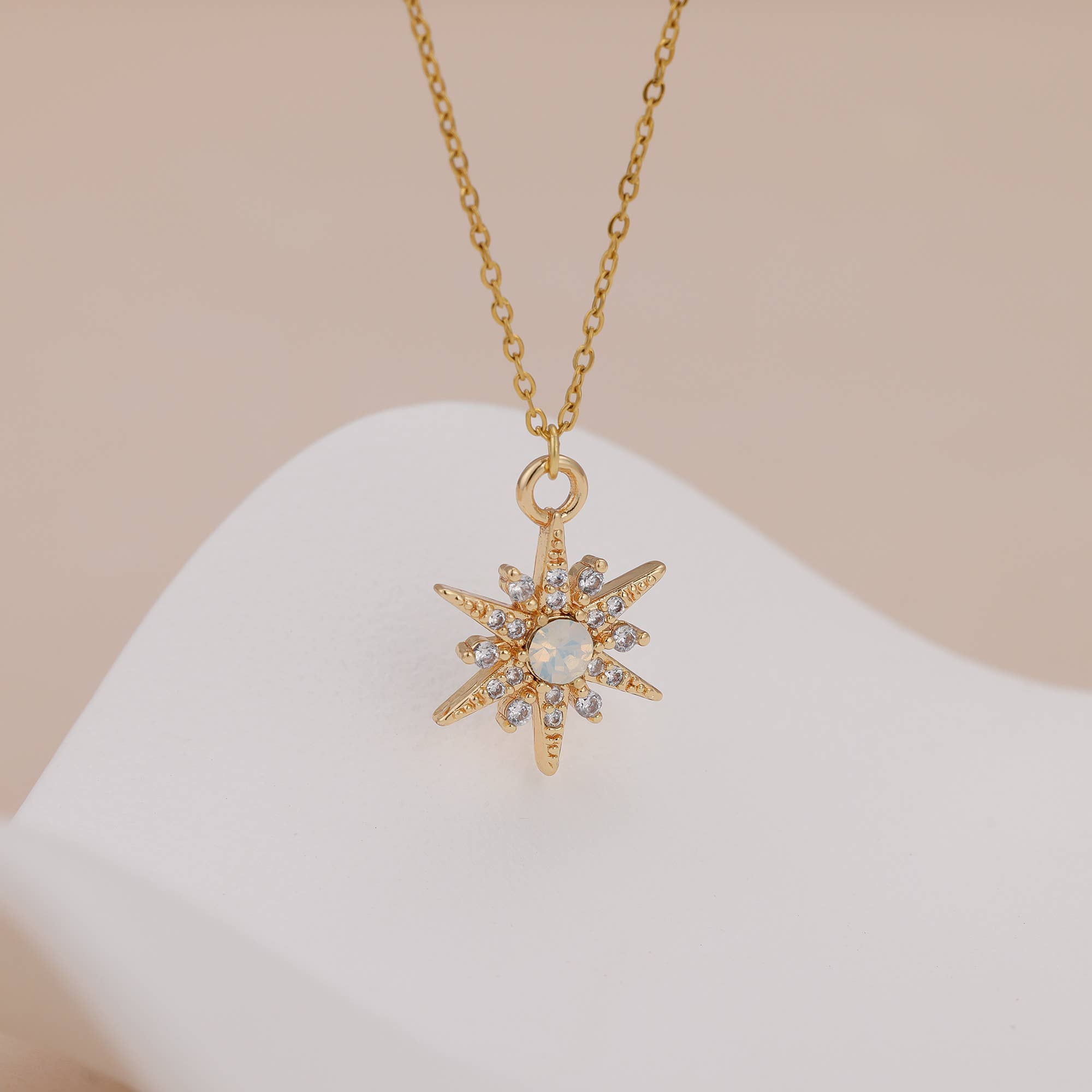 Melange Blanc - Wholesale Pendant/Charm Necklace - N015 star pendant necklace, star necklace, pendant necklace1