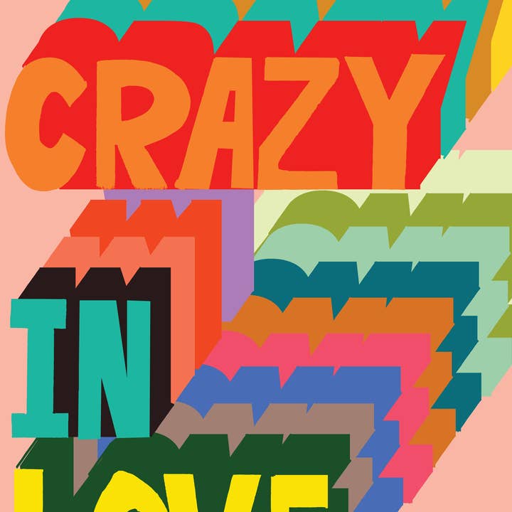 'Crazy' Giclée Print for wholesale by RUDE