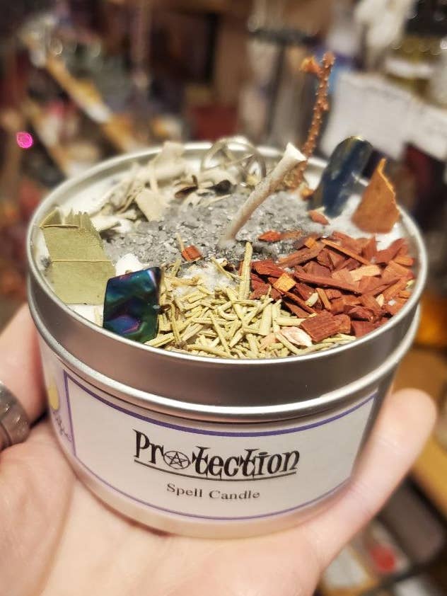 Candela Rituale Protezione / Intenzione / Incantesimo per la vendita all'ingrosso da parte di Spellerific - For All Your Witchy Needs!