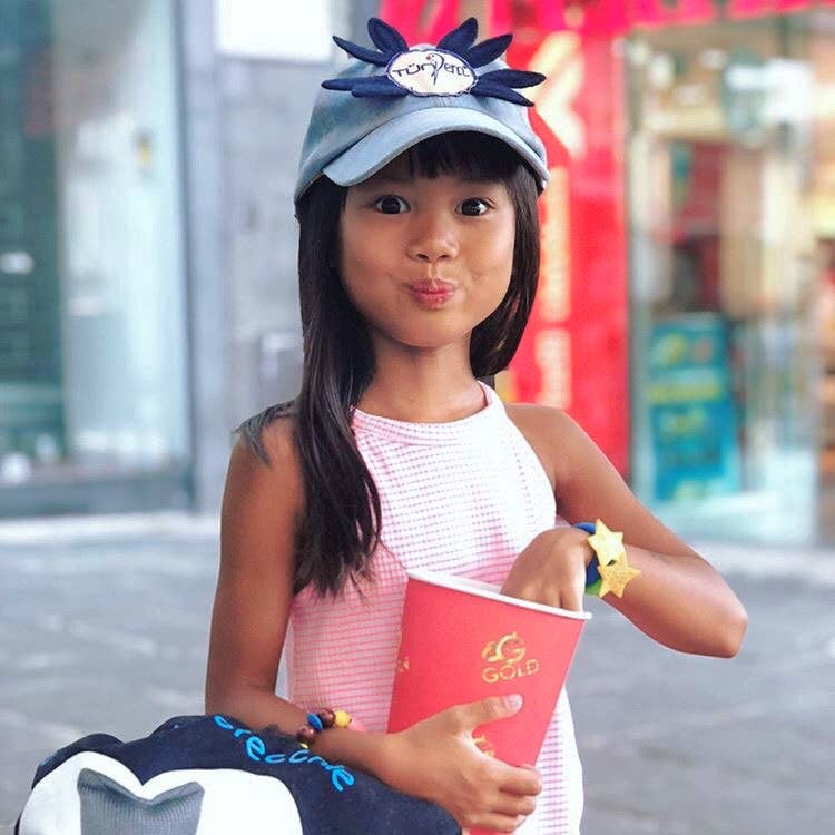 Tundem – wholesale Baseball cap – Kids – Margherita cap with visor, children, adjustable, jeans5