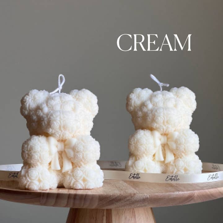 Estelle Studio - Wholesale Novelty Candle - Teddy Bear Soy Wax Candle: Sculptural Home Decor2
