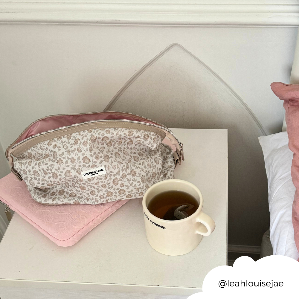 Coconut Lane – wholesale Make-up/cosmetic bag – Magic Lifestyle Pouch - Garden Meadow10