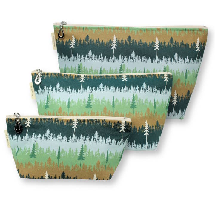 Dana Herbert – bolsa de maquilhagem e cosméticos por atacado – Conjunto de Bolsas de Maquilhagem - P, M, + G (Poupe 2,00 $)23