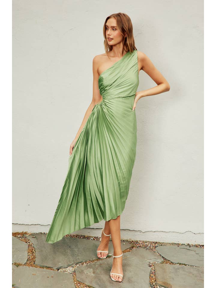 Dress Forum - Wholesale Dress - Women's - Olympia Asymmetrical Pleated Maxi Dress (1)10