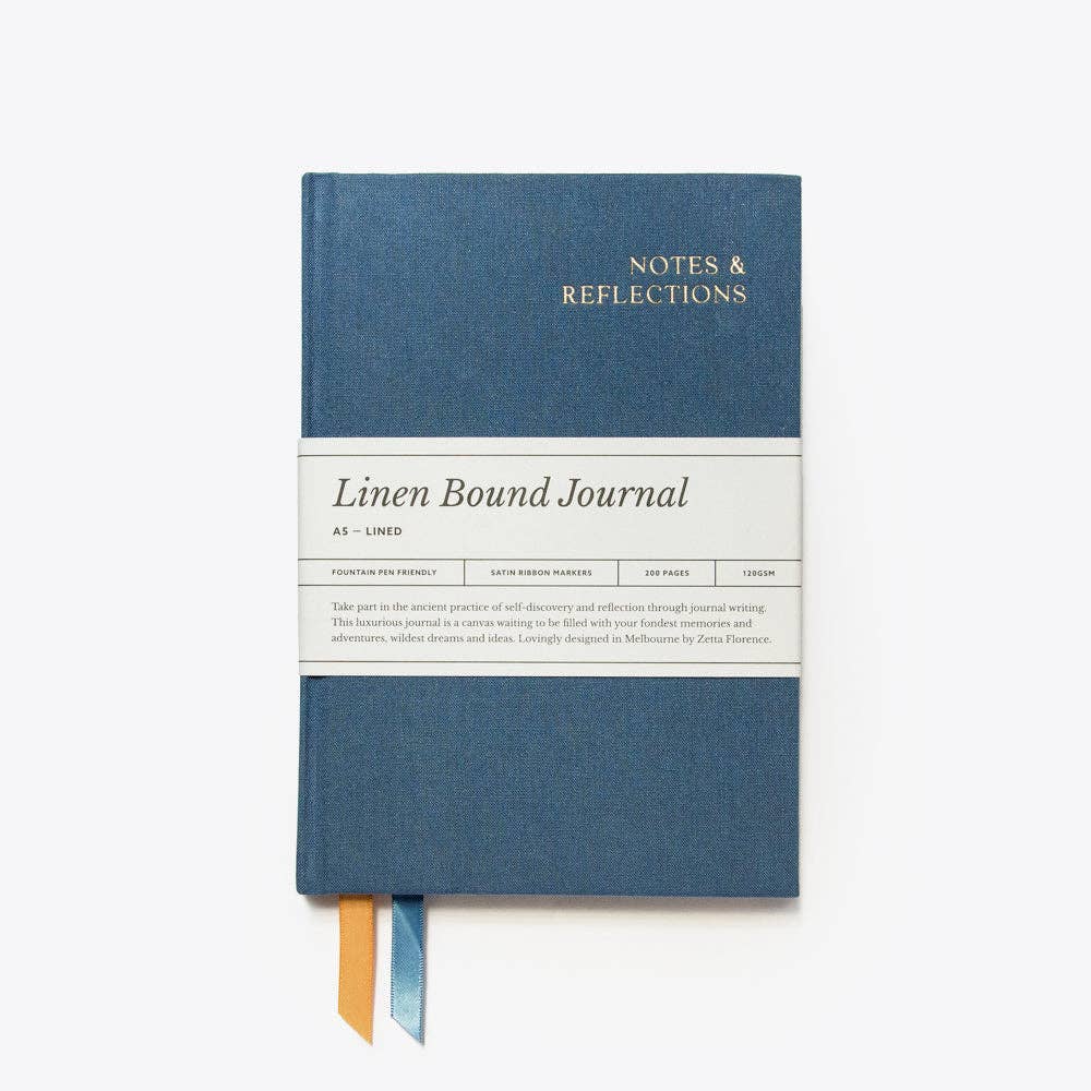 Zetta Florence - Wholesale Journal/Diary - Linen Journal - A54