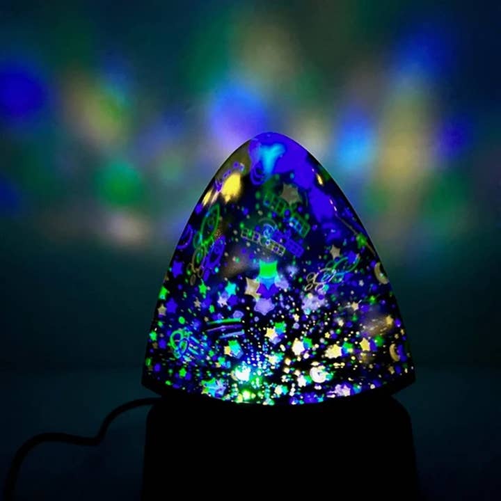 GulleeGadgets - Wholesale Accent/Desk Lamp - Rotating Sensor Touch Projection Light In Bulk