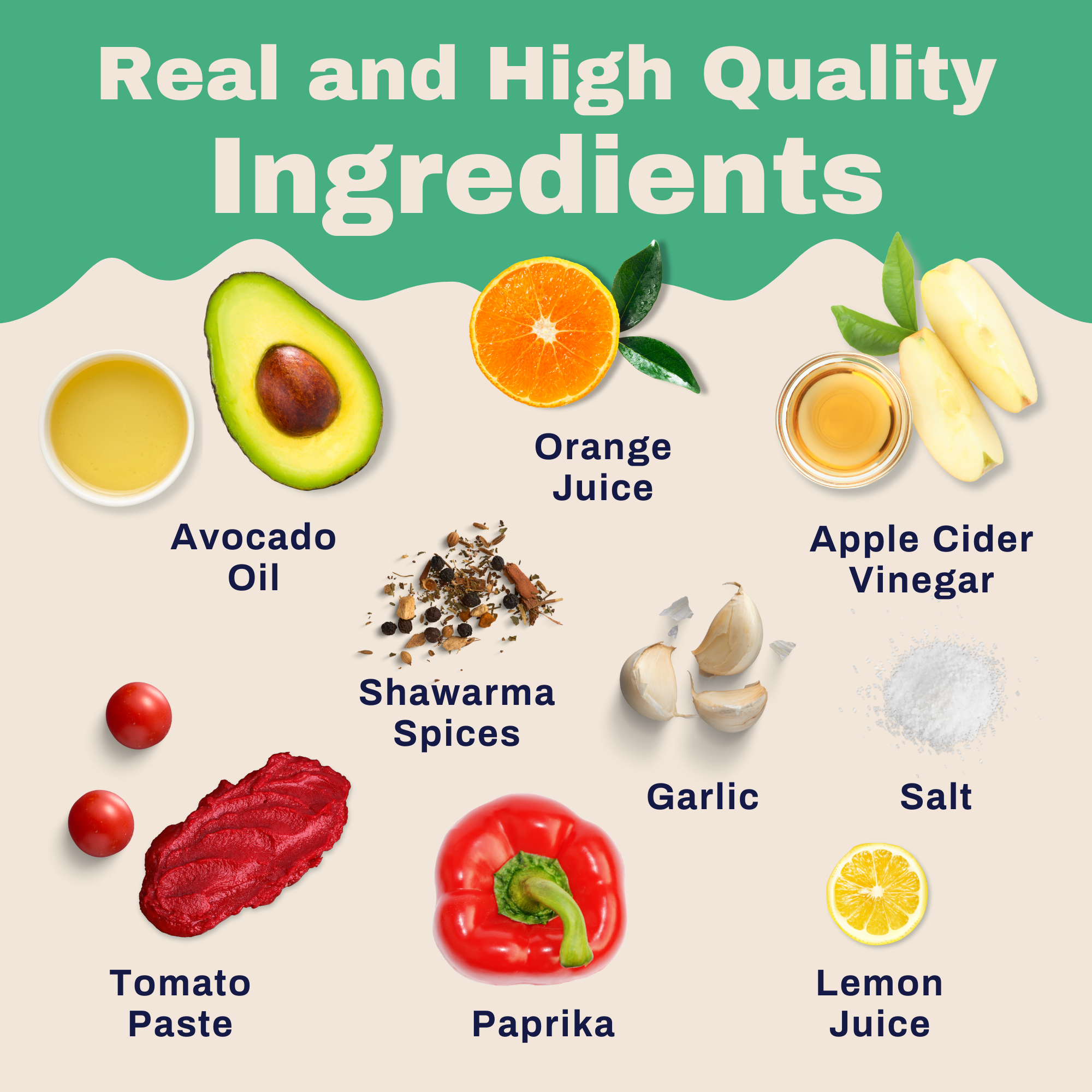 beituti - Wholesale Marinade - Garlic Shawarma Marinade, made with Avocado oil4