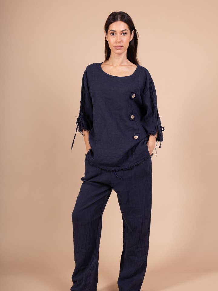 Hørbluse 15673 for engroshandel hos Shyloh