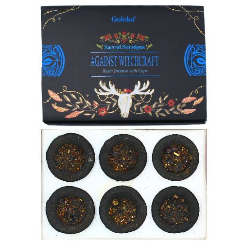 Green Tree - Wholesale Incense - Goloka Against Witchcraft Smudge Cups