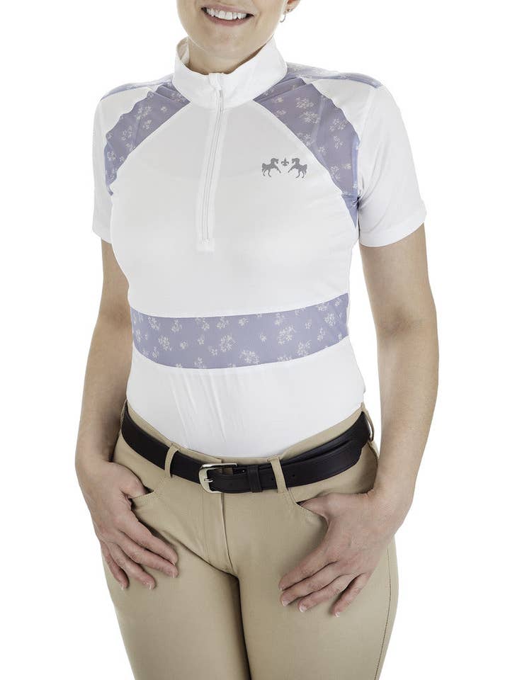 JPC Equestrian - Wholesale Athletic Top - Women's - Equine Couture Ladies Nicolette Equicool Show Shirt