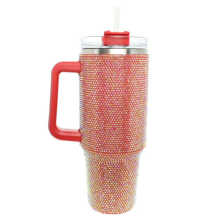 SP Sophia Collection - Wholesale Insulated Mug/Tumbler - 40 oz (1200ML) Stainless Steel Rhinestone Tumbler 5