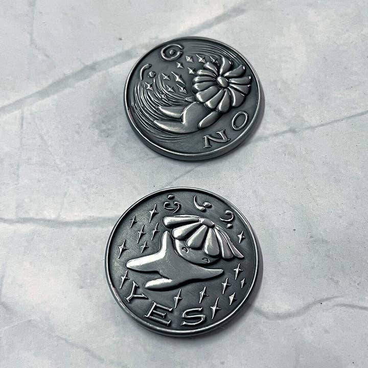 Kuzo Yes/No Coin for wholesale by Prisma Visions