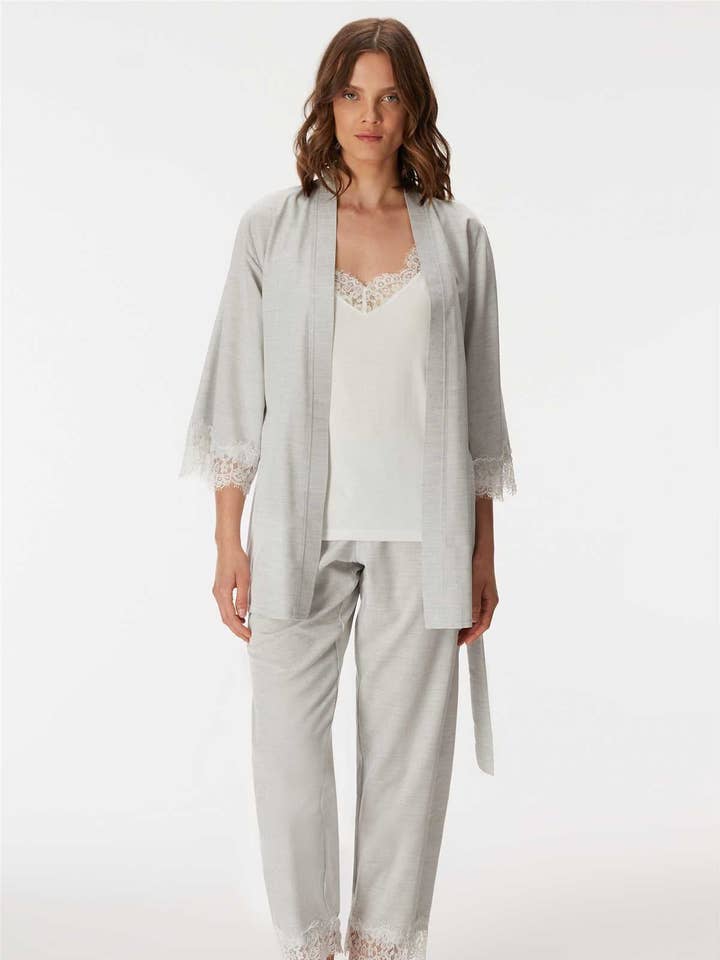 Emily 11403 Women's Gown, Camisole & Pants Set for wholesale by GOLDENBAY