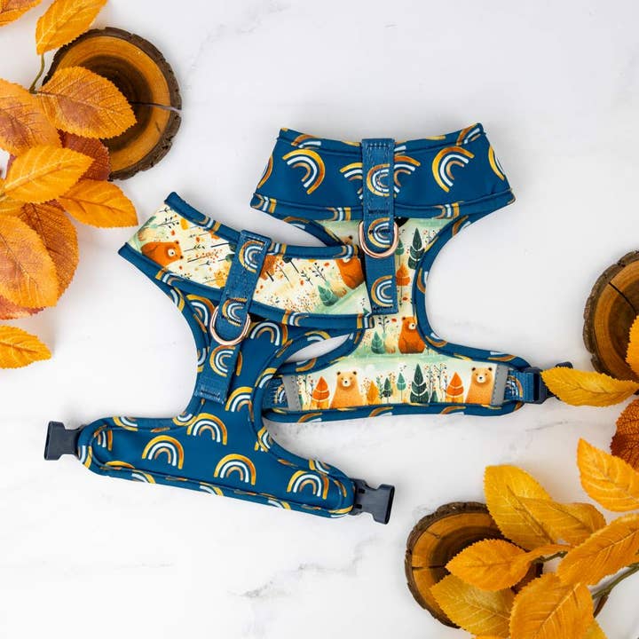 Pawfect Pals - Vente Harnais – chien - Wild at Heart - Harnais réversible pour chien6