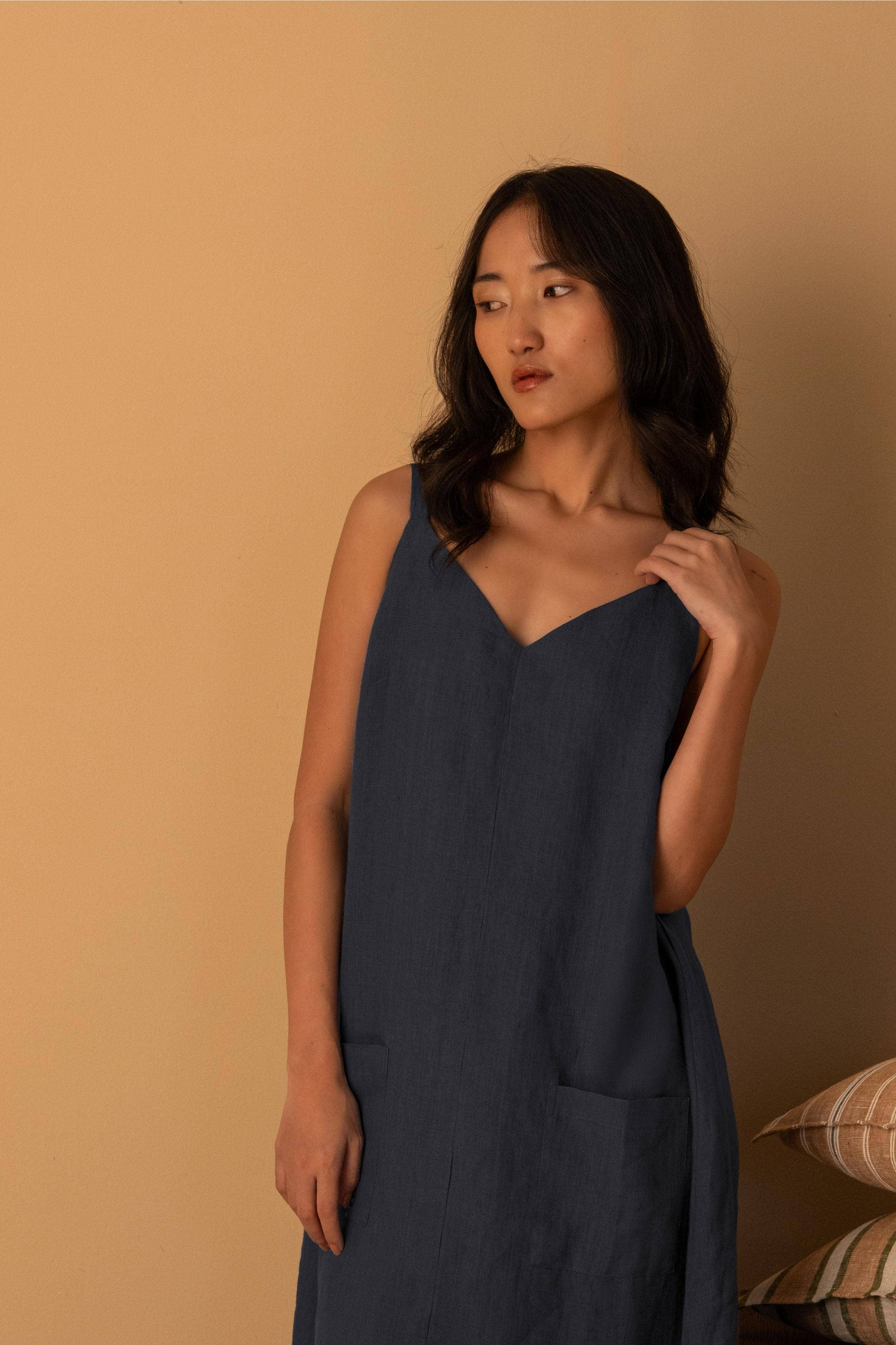 Live Linen – wholesale Klänning - Dam – Linné Marcella Klänning2