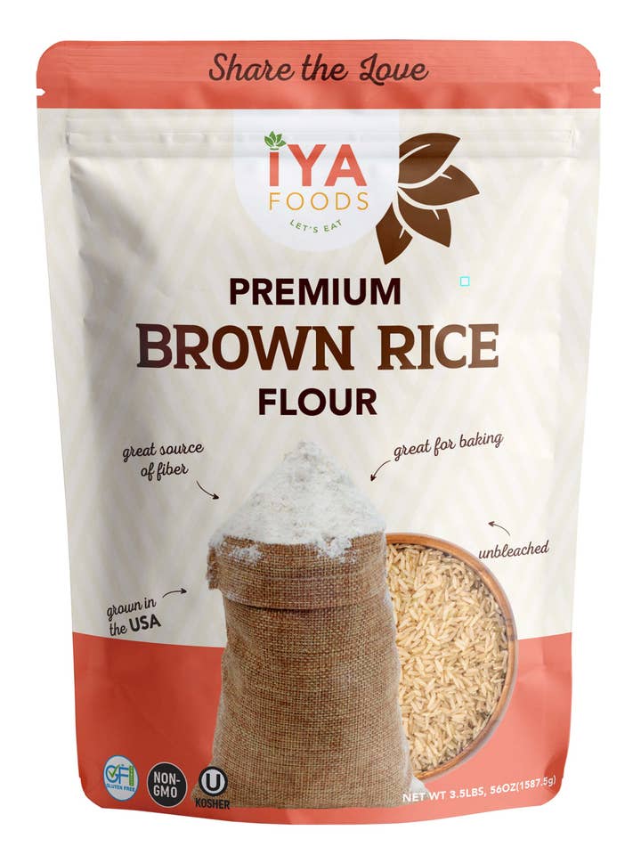 farina di riso integrale per la vendita all'ingrosso da parte di Iya Foods