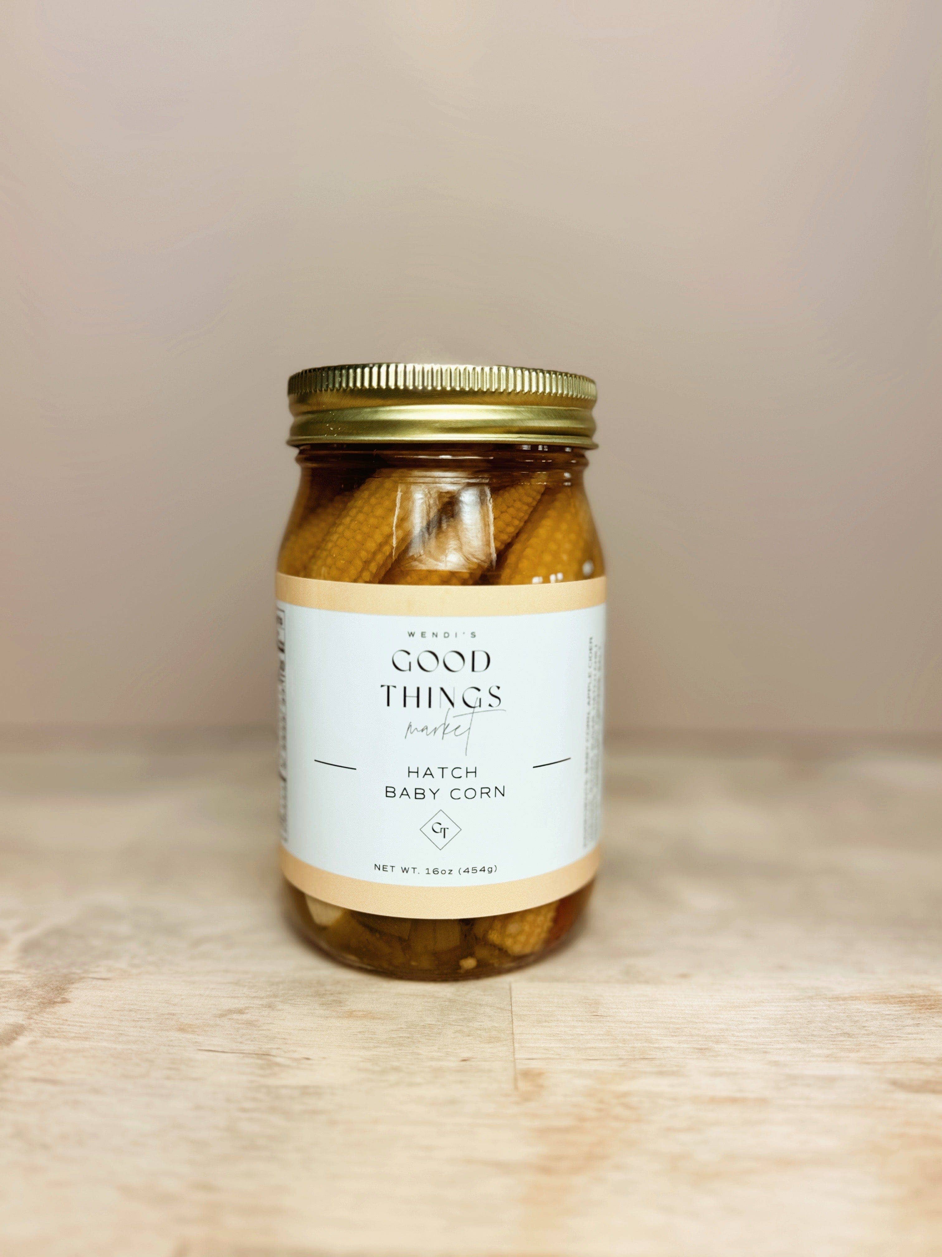 Wendi’s Good Things Market – Engroshandel Syltede grøntsager – Hatch Baby Corn