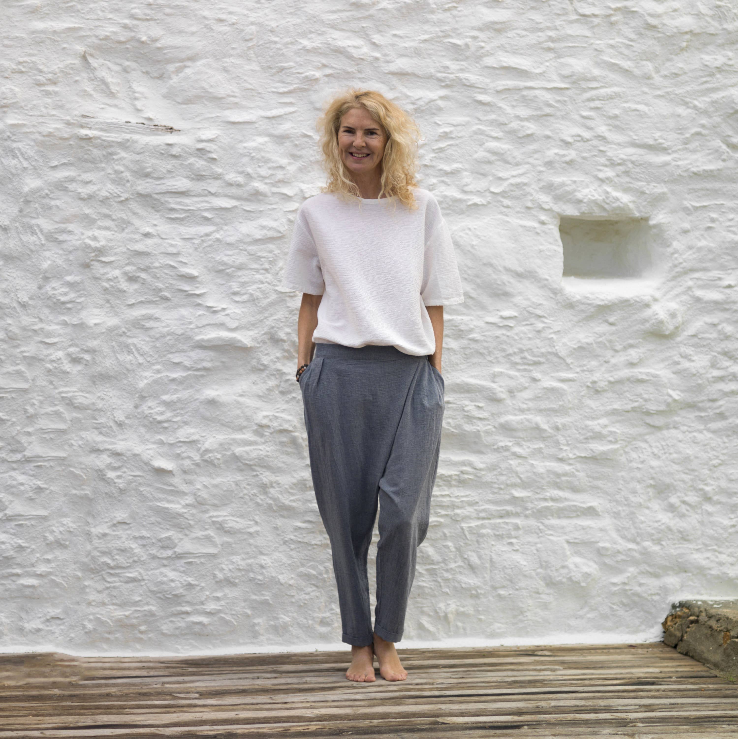 loom.ist - Vendita all'ingrosso Pantalone - Donna - Pantaloni Sile Fold Over26