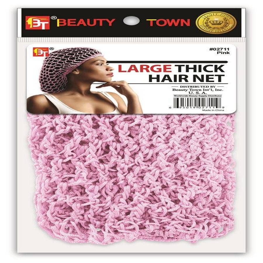 KT Supply – wholesale Hair styling gel/mousse – Large Thick Hair Net Pink0