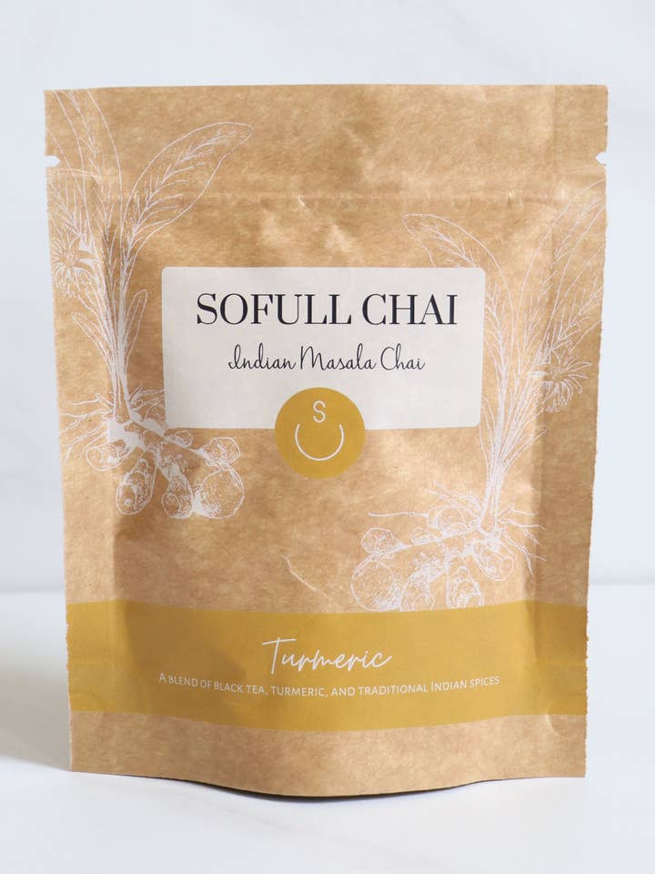 Turmeric Chai for wholesale by SoFull Chai