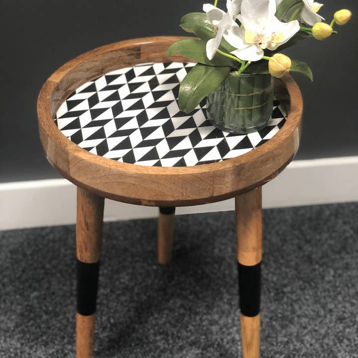 Hartsmede - Wholesale Side Table - Handmade Side Table Removable Legs Hummingbird Tray Table14