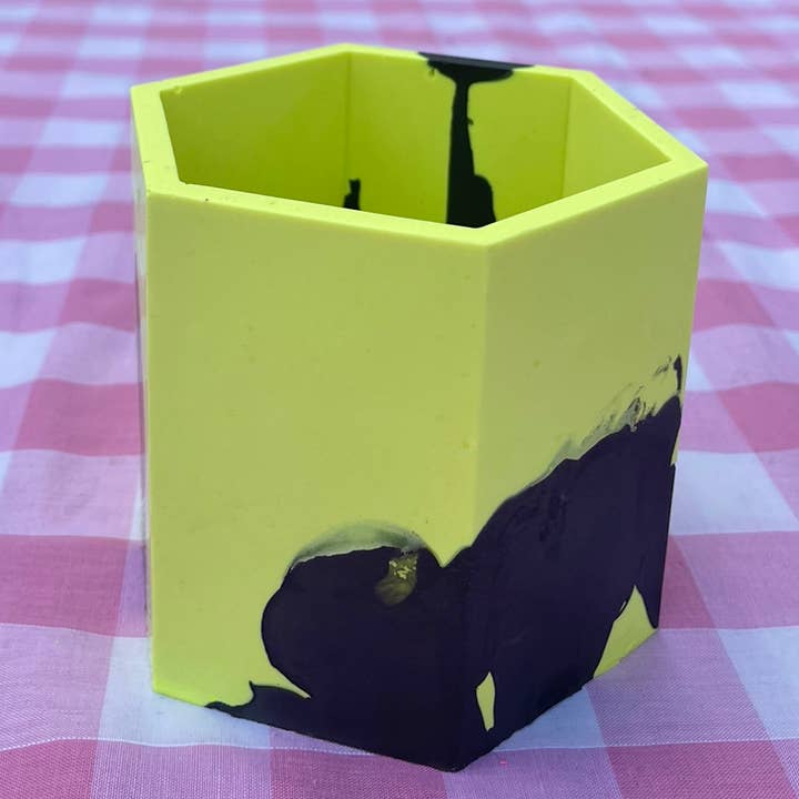 Pot - Neon Yellow for wholesale by Made By Robyn