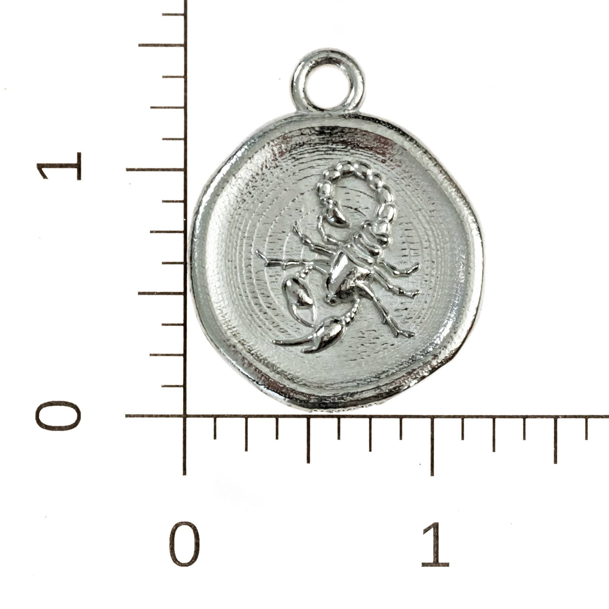 House of Morgan Pewter – Pendente/pingente individual por atacado – Símbolo do Zodíaco e Pingente de Constelação - Joias30