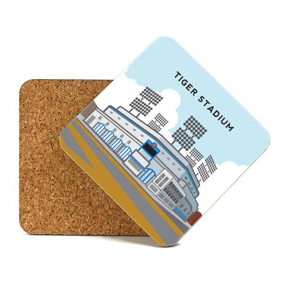 Tiger Stadium Coaster for wholesale by Detroit GT