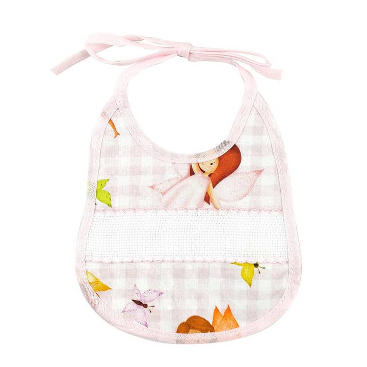 Almatex srl - Wholesale Bib - Baby - SCAR bib to embroider with ties1