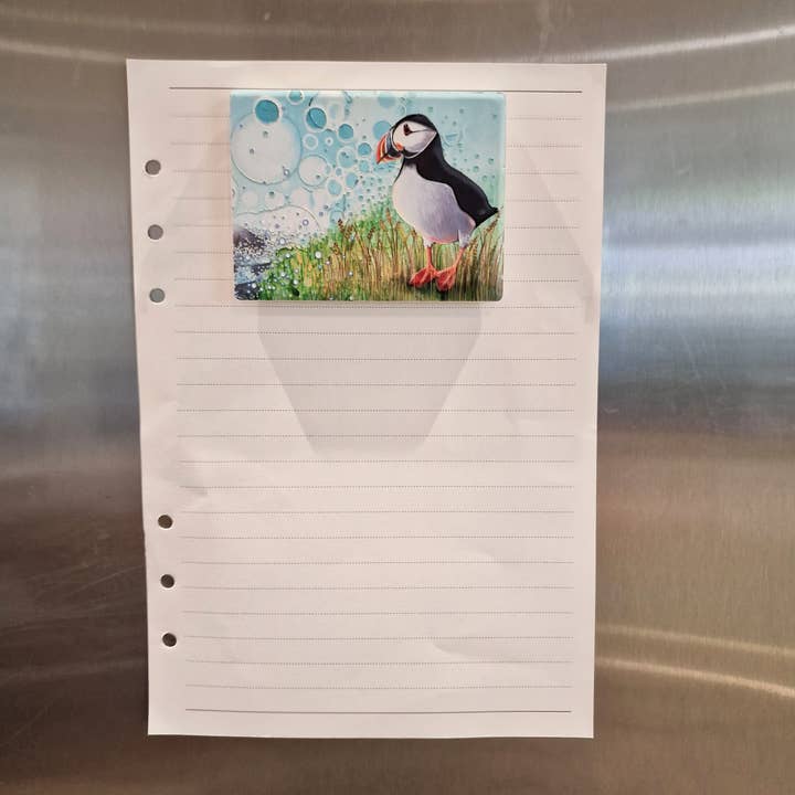 By Jo Crafts - Wholesale Magnet - 42-MG Puffin Magnet 4