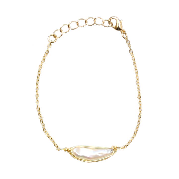 Mother of Pearl Bracelet for wholesale by Arrecife Accesorios