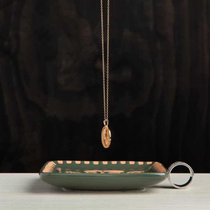 Danica Studio - Wholesale Jewelry Dish - Teppi Imprint Trinket Tray2