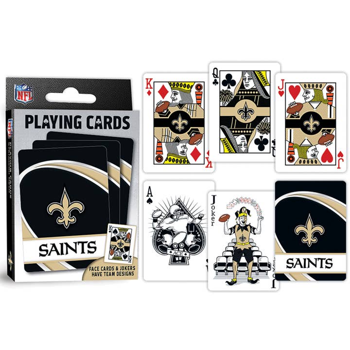 Masterpieces Puzzles - Vente Jeu de cartes - Cartes à jouer New Orleans Saints2