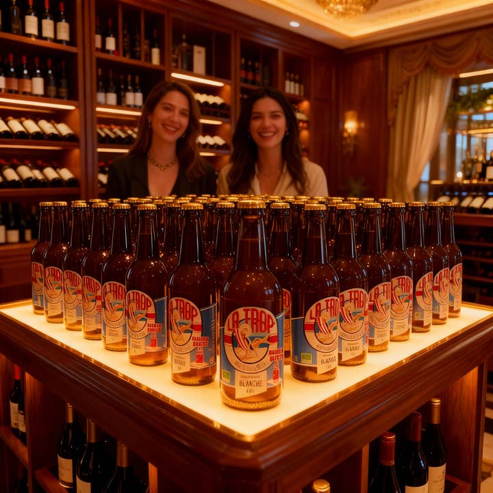 LA TROP Weißes Provence-Craft-Bier 4,4% 33cl für den Großhandel von Brasserie Artisanale Carteron