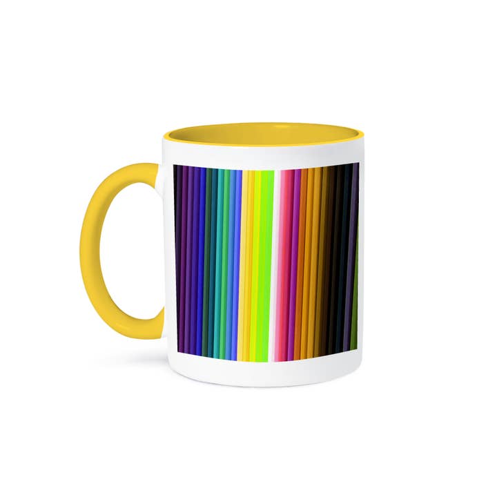 3dRose - Wholesale Coffee mug - 3dRose, Colorful Vertical Blinds, Mug