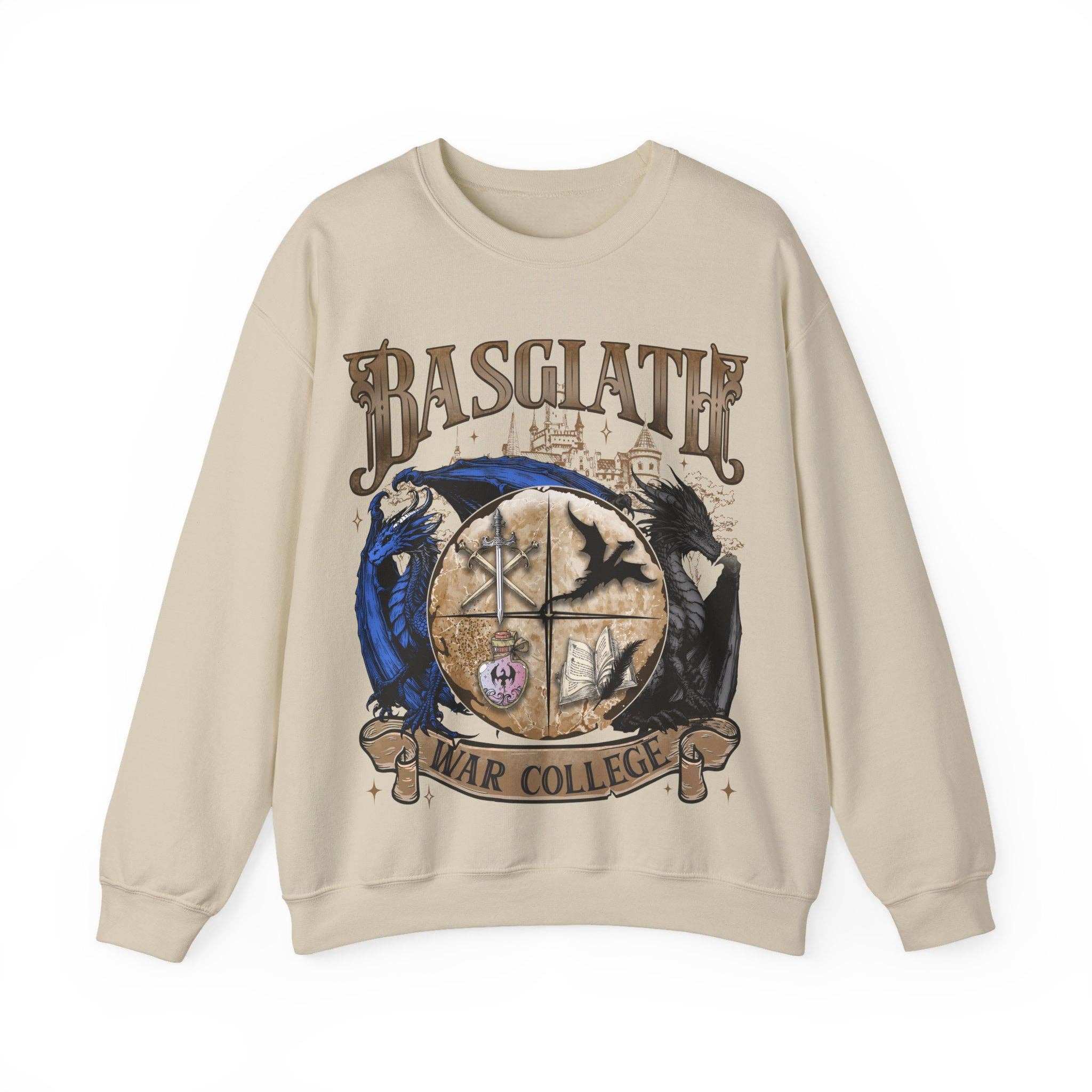 MagicMerchEmporium - Wholesale Grafisch sweatshirt - Dames - Sweatshirt van Basgiath War College2