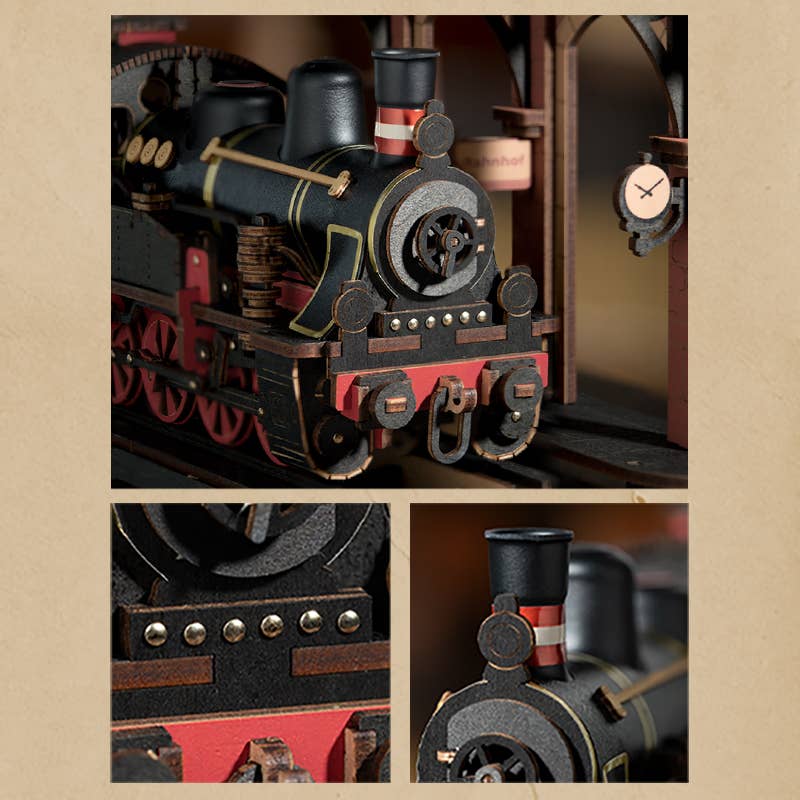 Robotime - Wholesale DIY Craft Kit - TGS01 Steam Journey  Robotime Rolife 3D Wooden Puzzle 6