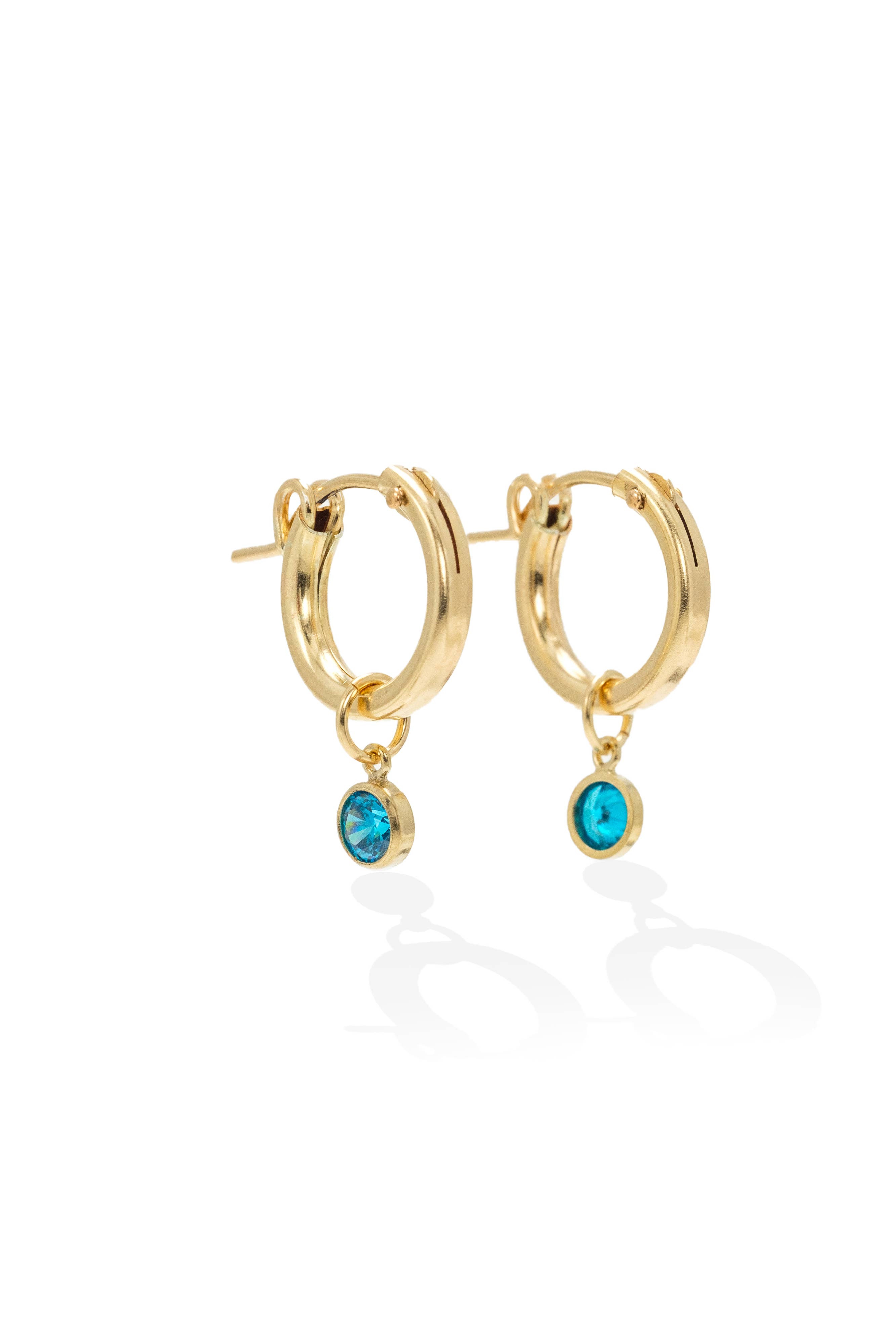 Lover's Tempo Jewelry - Wholesale Hoop Earrings - Birthstone Gold-Filled Hoop Earrings7